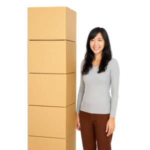 Caja Grande Mudanza Empaque X 5 und